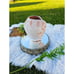 Vintage Made In Mexico Unique Handmade Pottery Vase.