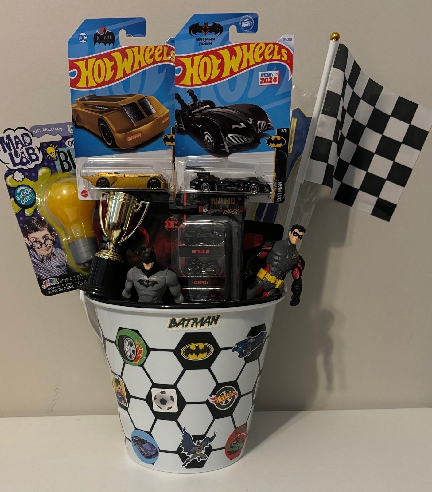 Batman and Robin Sports bucket!
