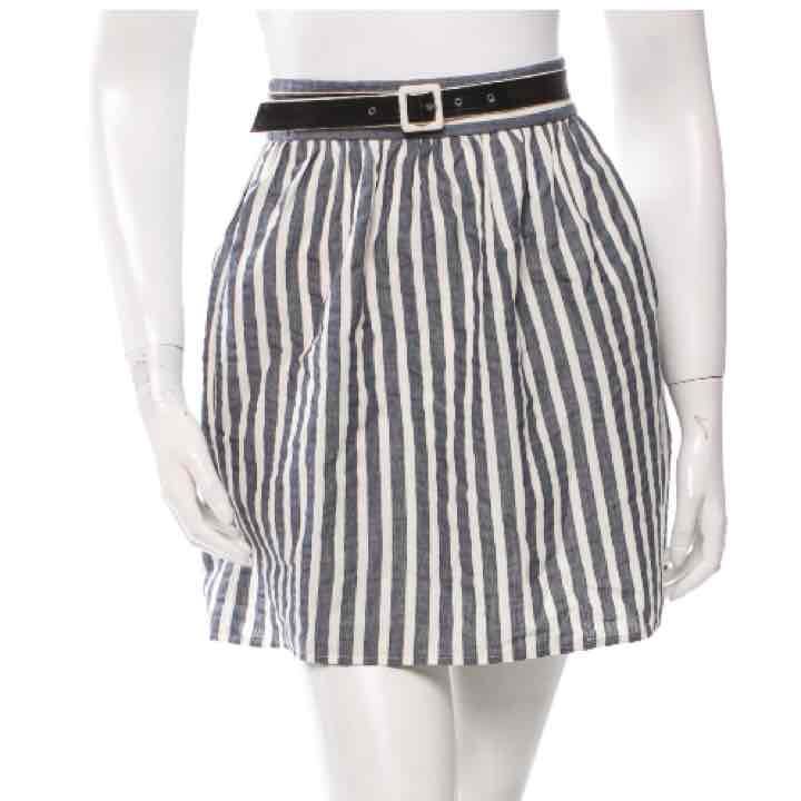 Alice + Olivia striped mini skirt