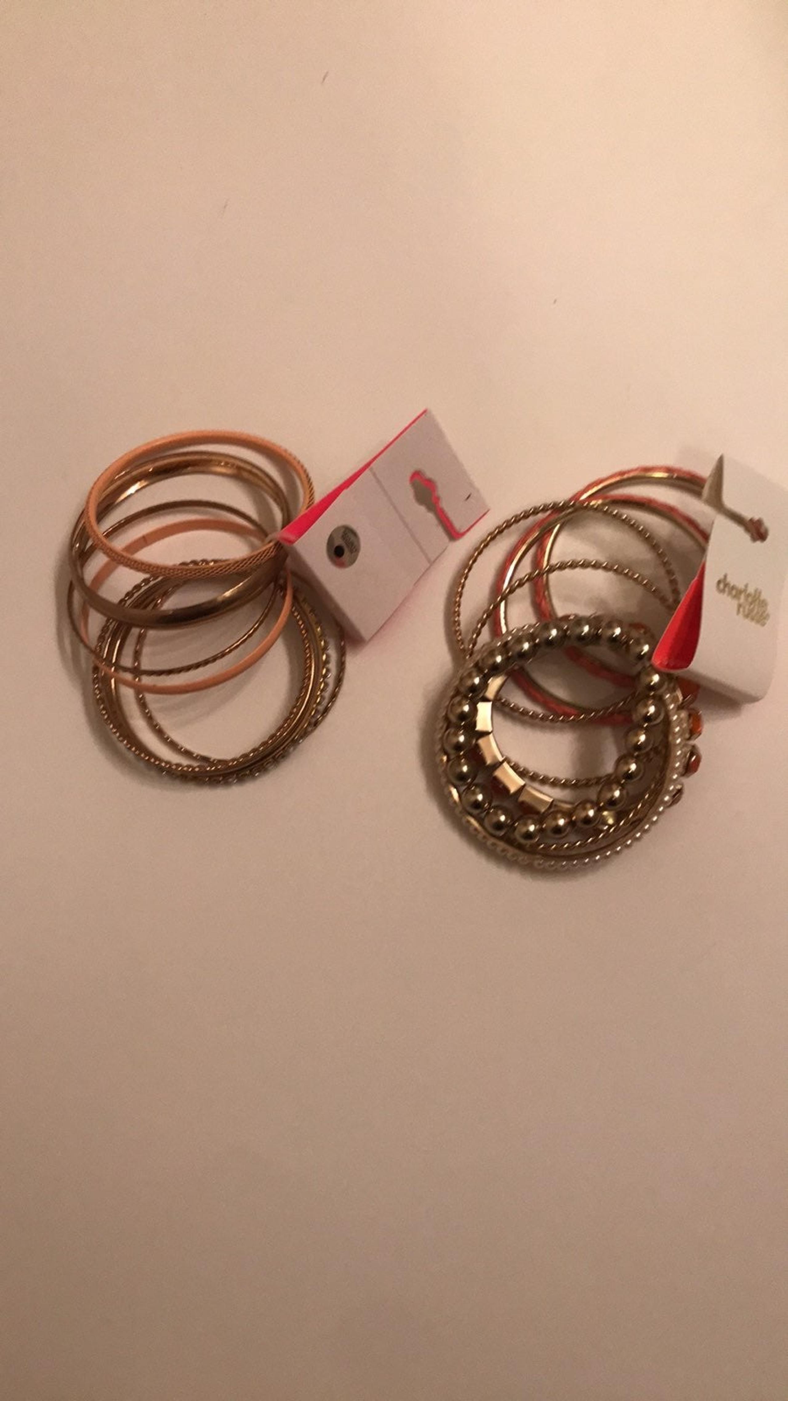 2 Charlotte Russe bracelets bundles