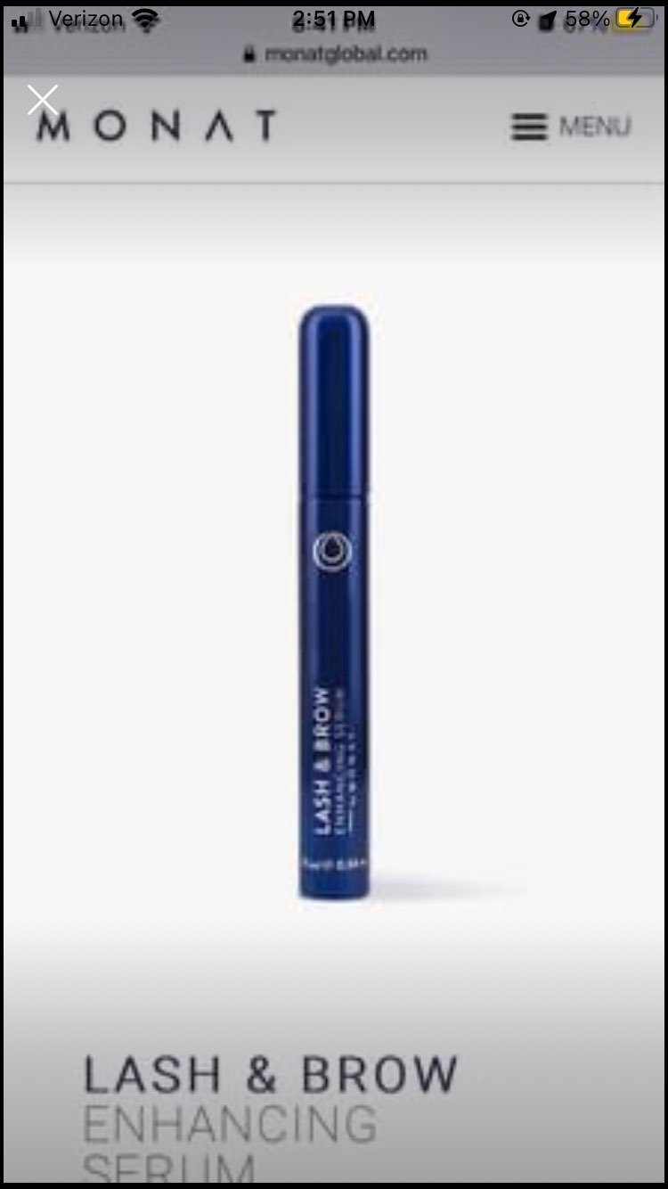 Monat lash brow serum