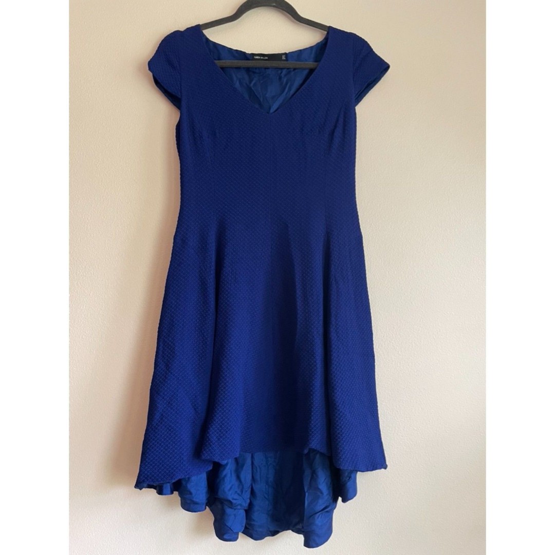 Stunning Karen Millen Blue Dress Karen Millen Applique