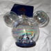 Disney Mickey Mouse Icon Glass 4 Parks Ornament 50th