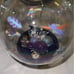 Disney Mickey Mouse Icon Glass 4 Parks Ornament 50th