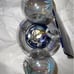 Disney Mickey Mouse Icon Glass 4 Parks Ornament 50th