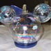Disney Mickey Mouse Icon Glass 4 Parks Ornament 50th