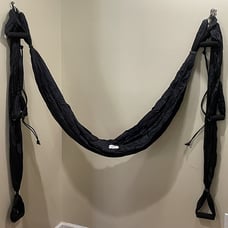 Yoga Styling Therapy Hanging Swing Yogi Pose Stabilized Movement Hammock Black