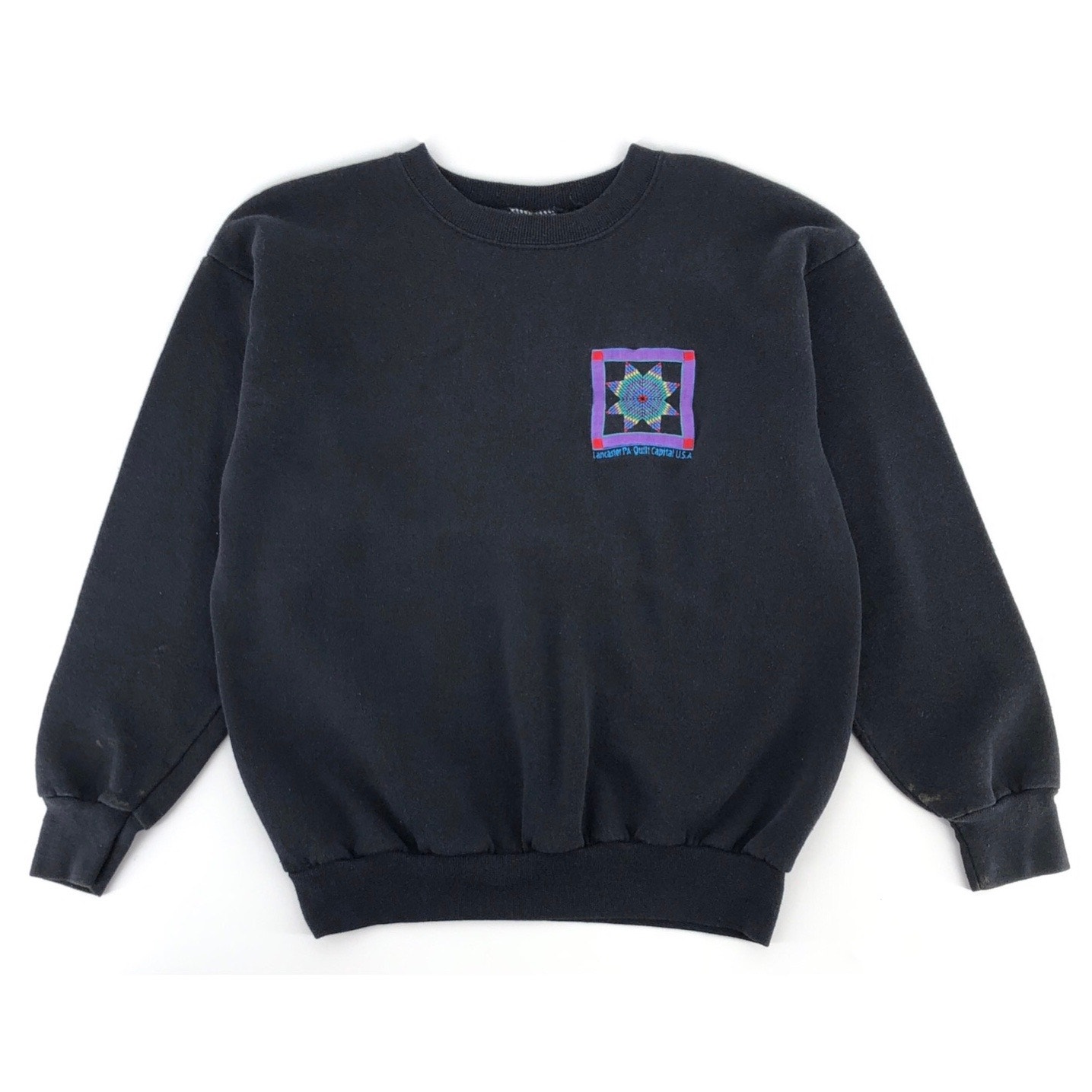 90s Lancaster Pennsylvania Quilt Capital crewneck sweatshirt 1990s vintage