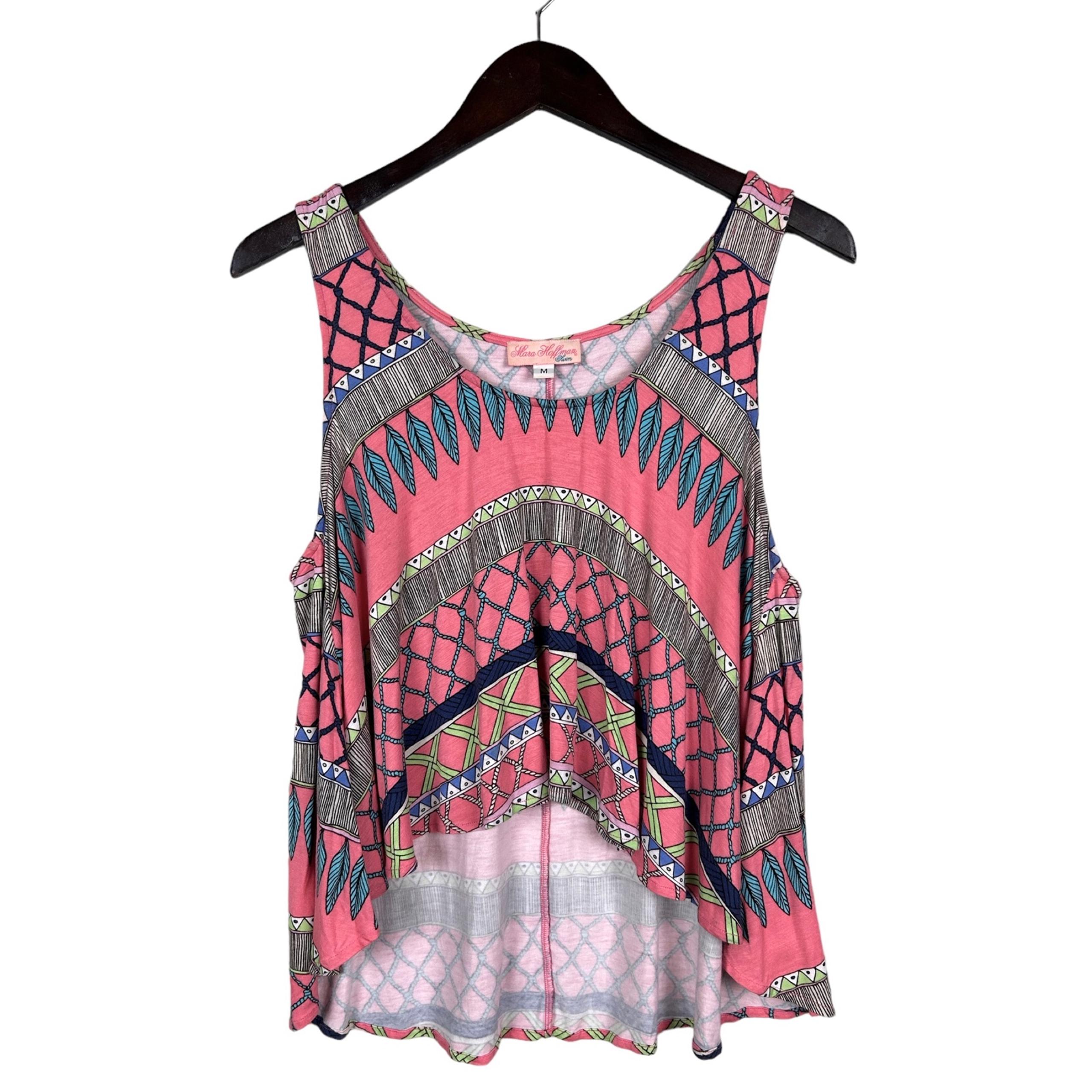 Mara Hoffman Swim Frida Hi Low Tank Top