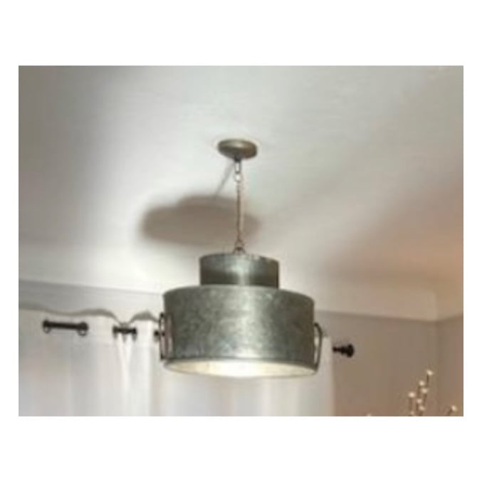 Vintage Wash Tub Light Fixture