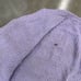 Vintage Purple Distressed Handmade Cardigan Sweater Large 50s 60s