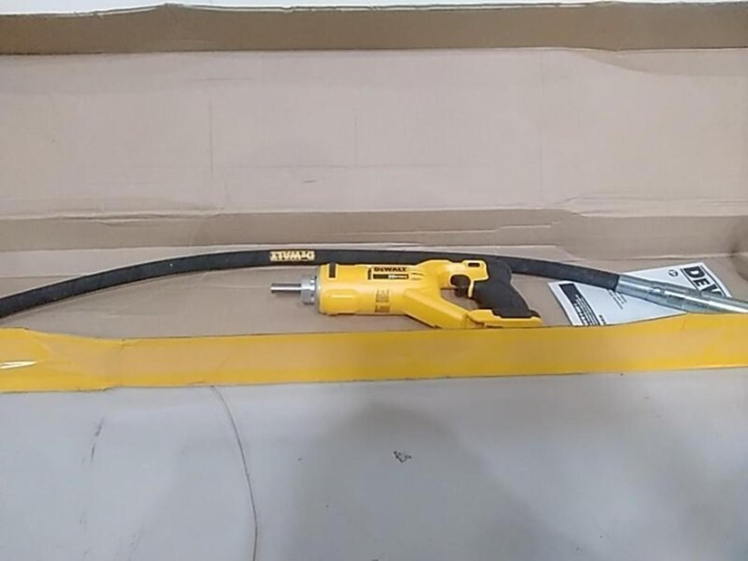 DeWalt DCE531B 20V MAX* Pencil Vibrator (Tool Only) - New, open box.
