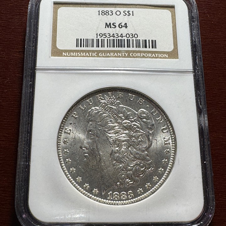 1883-O Morgan Silver Dollar NGC MS64 34030 97