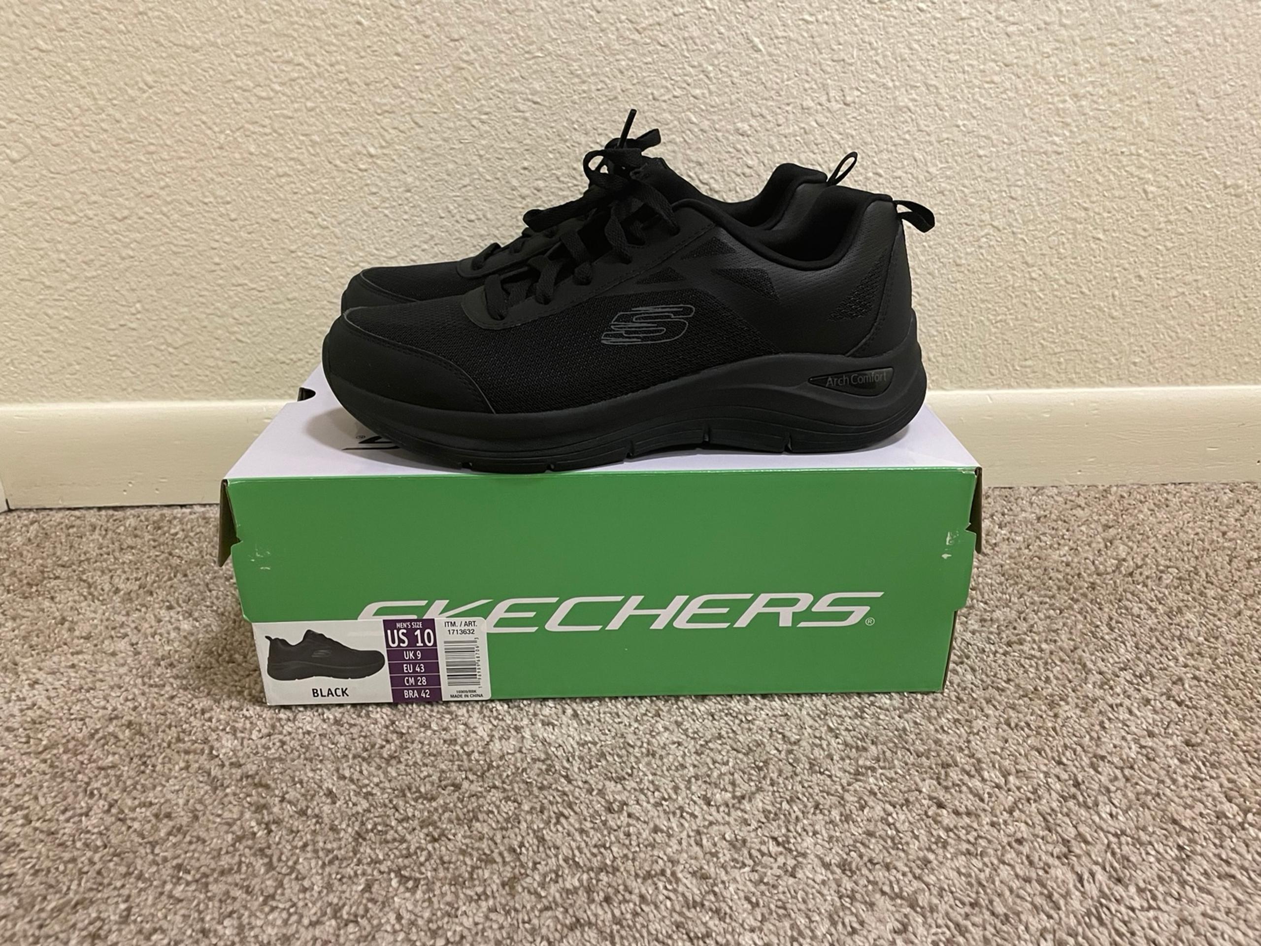 Skechers Skechers Men's Arch Comfort Shoes Sneakers Lace Up Size 10