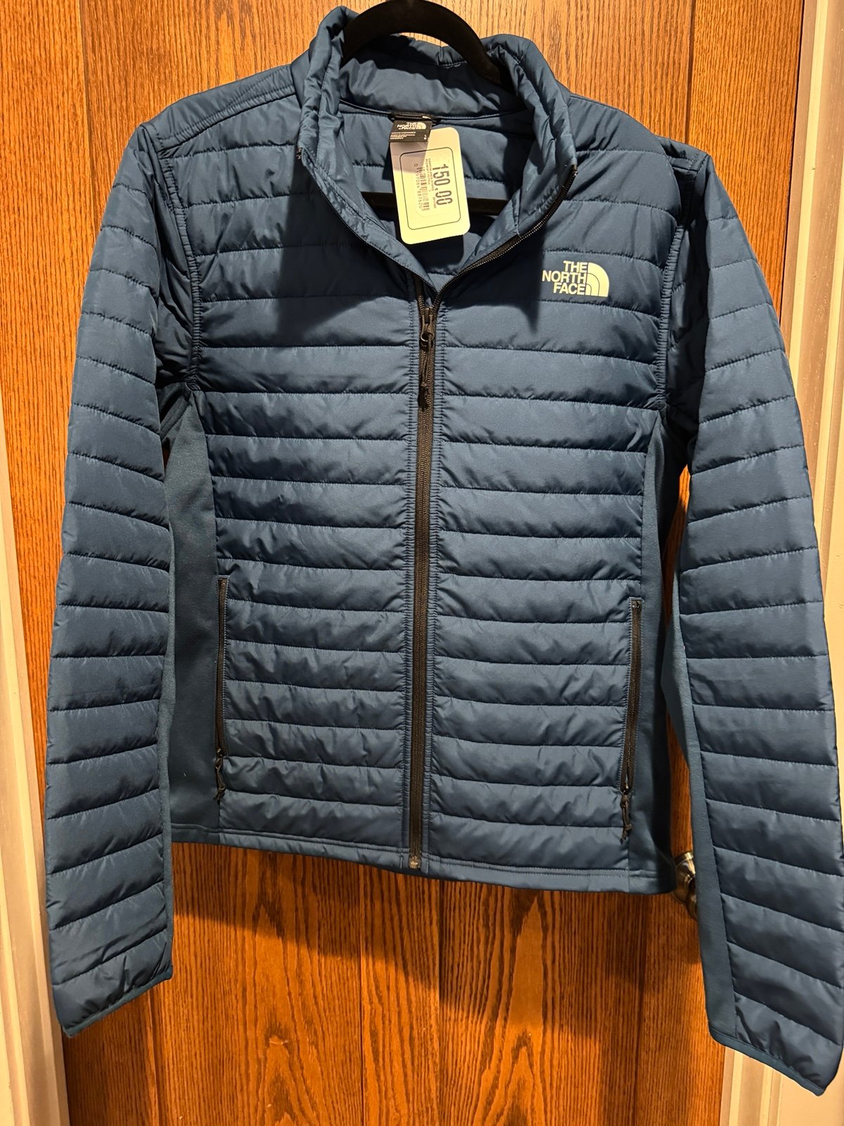 THE NORTH FACE Men's Canyonlands Hybrid Jacket, Shady Blue Size Large