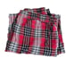 Life is Good Red Black White Cozy Soft Elastic Waist Oversized Plaid Flannel Sle