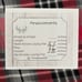Life is Good Red Black White Cozy Soft Elastic Waist Oversized Plaid Flannel Sle