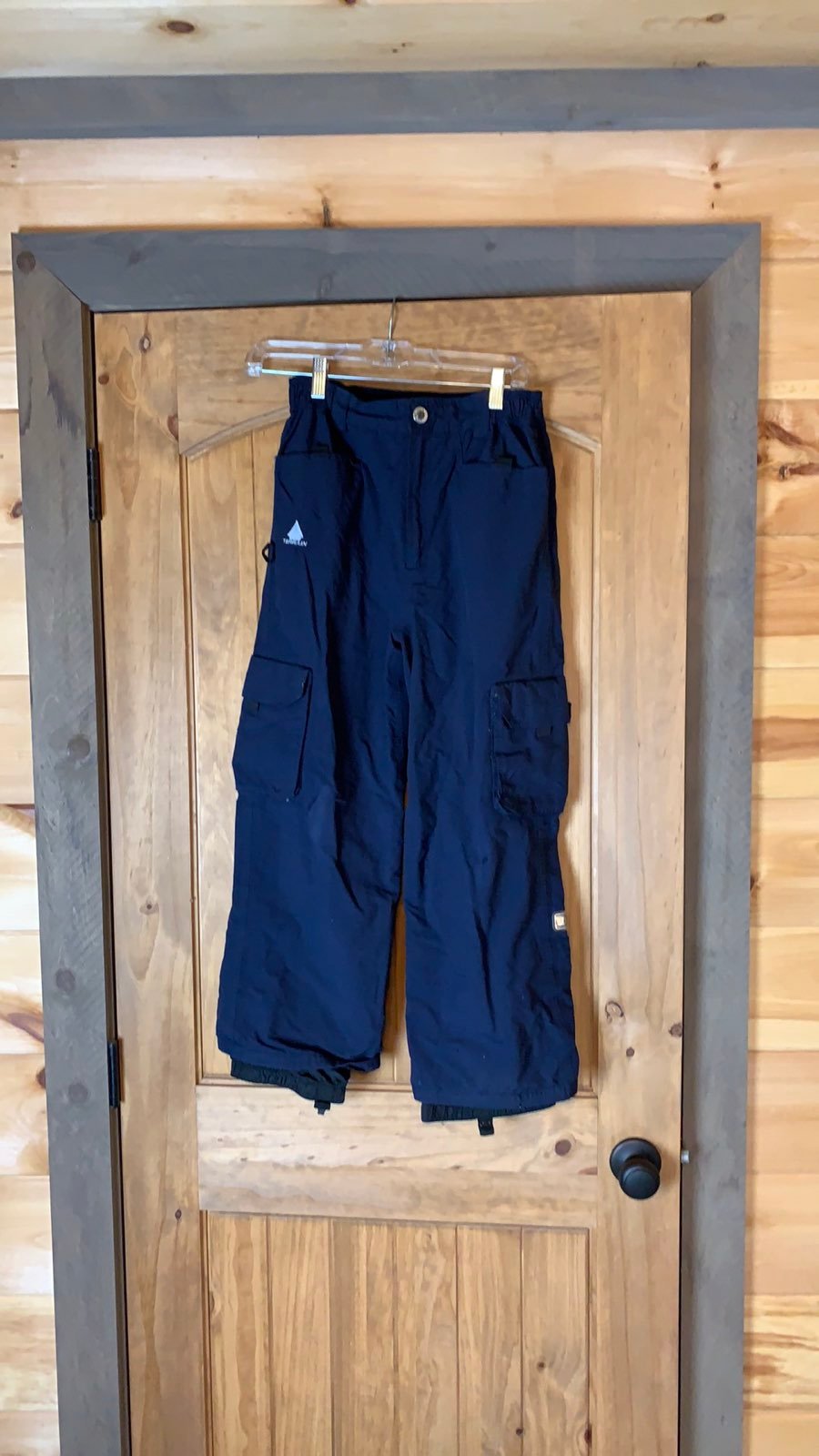 Boy's Sessions Terrain Raider dark blue insulated ski / snowboard pants Large