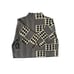 NWT Gabby Isabella Amelia Mock Neck Black & White Houndstooth Sweater Women's S
