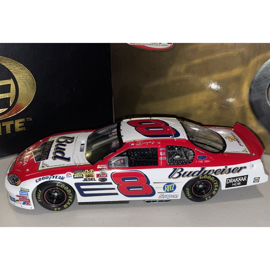 #8 Dale Earnhardt Jr. 2004 Budweiser Born On Date Monte Carlo Elite 1/4008 RARE!