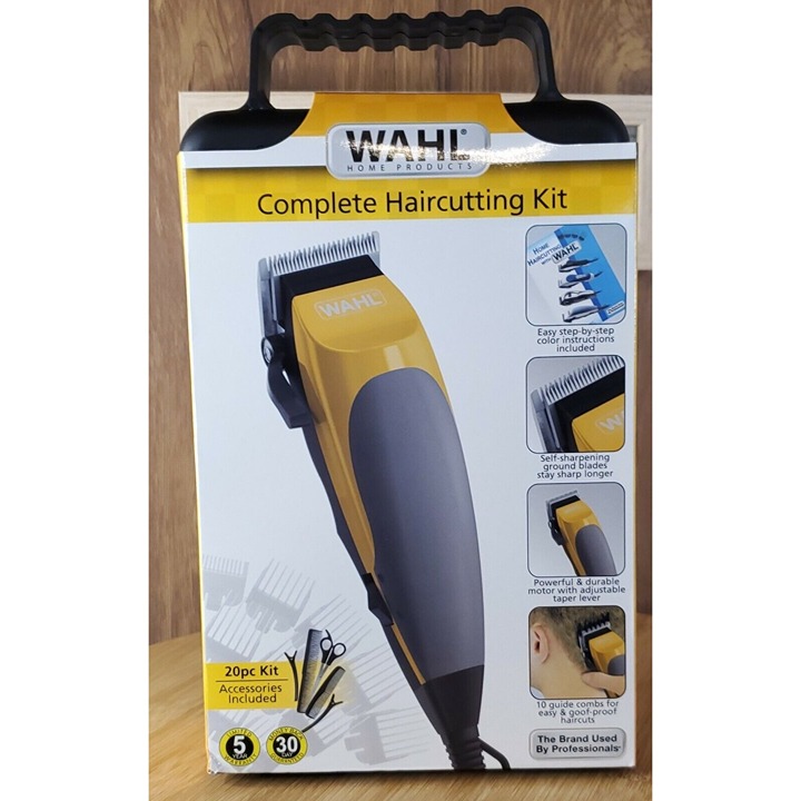 WAHL 20 PIECE COMPLETE HAIRCUTTING KIT - Brand New!