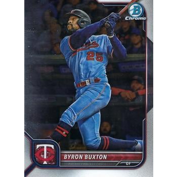 2022 Bowman Chrome Sapphire Purple 1/25 Byron Buxton #94