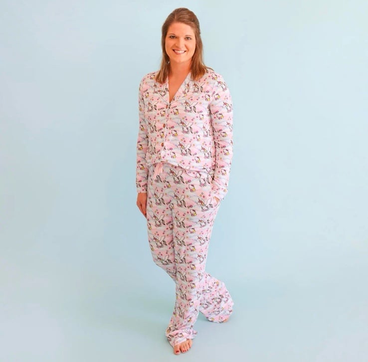 Posh Peanut x Hello Kitty Unicorn Women’s Luxe Pajama Pant Set - Large