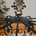 Vintage Black Metal Crown with Gold Ornate Finial – Sacred Heart Renaissance Sty