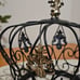 Vintage Black Metal Crown with Gold Ornate Finial – Sacred Heart Renaissance Sty