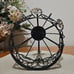 Vintage Black Metal Crown with Gold Ornate Finial – Sacred Heart Renaissance Sty