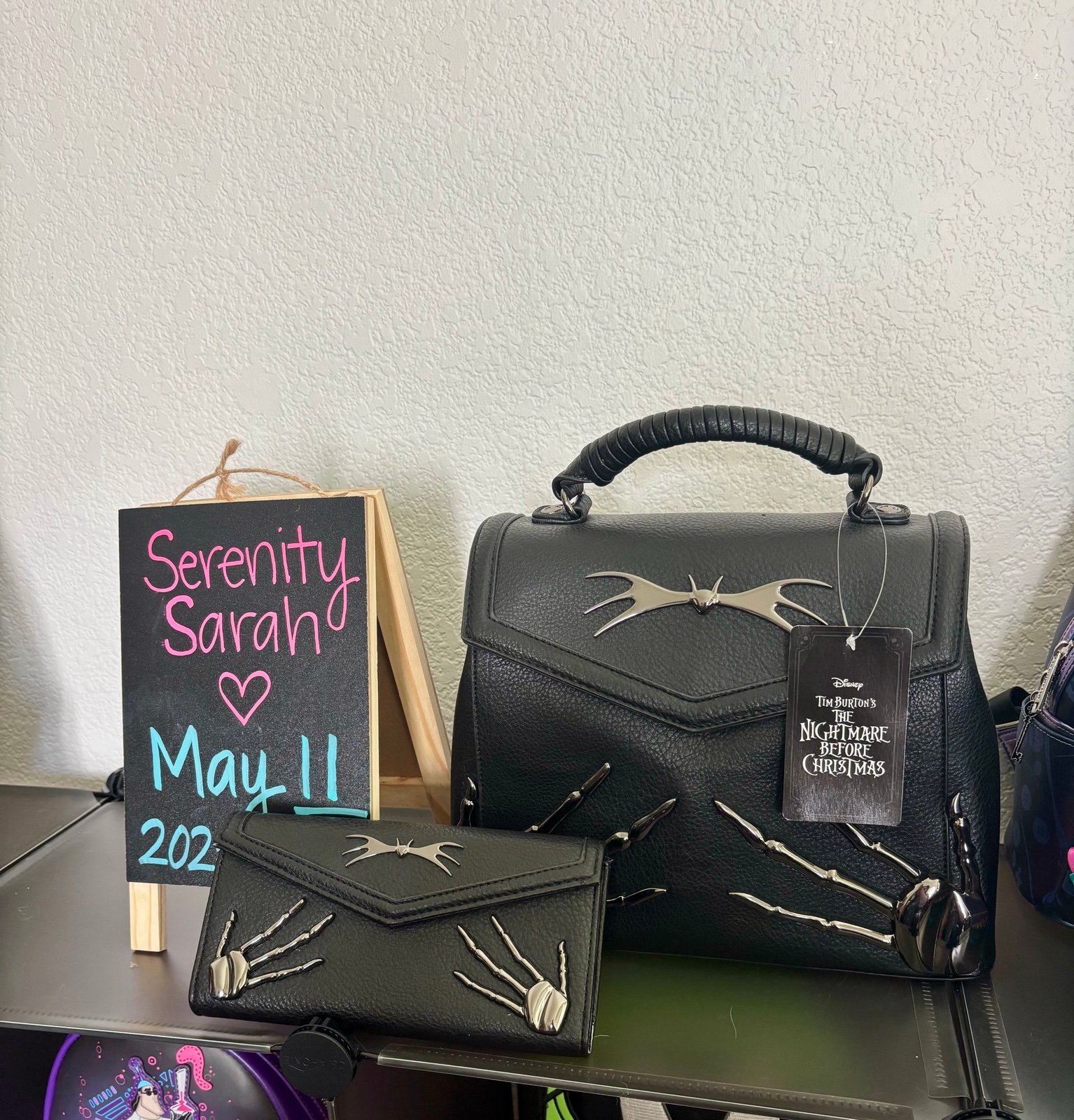 Our Universe Nightmare Before Christmas purse and wallet set NWT