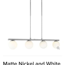 mid century modern kitchen island light