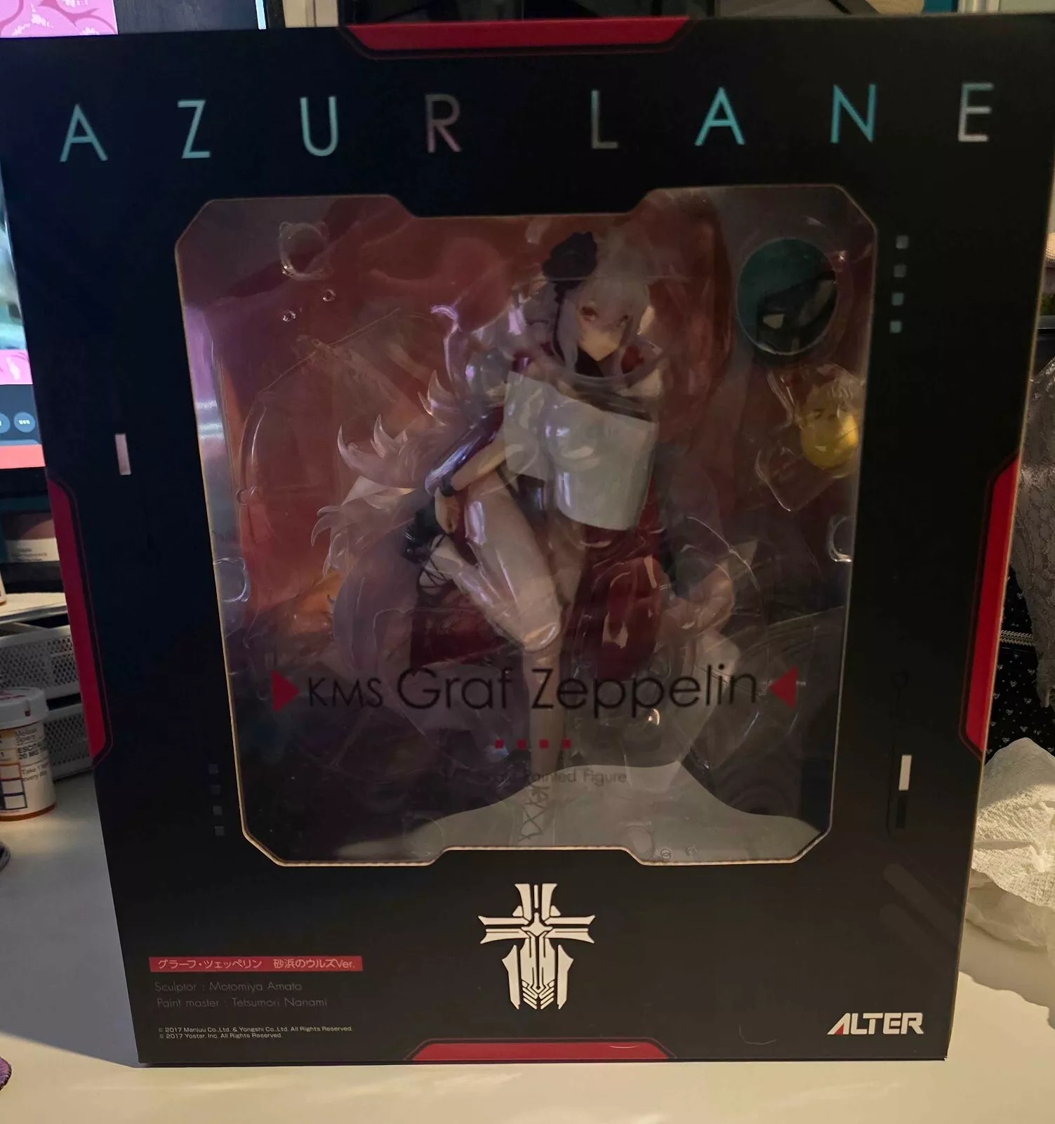 Alter Azur Lane Graf Zeppelin Beachside Urd Swimsuit 1/7 Alter Azur Lane Graf Zeppelin Beachside Urd Swimsuit 1/7