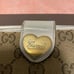 Gucci jacquard GG heart bifold wallet