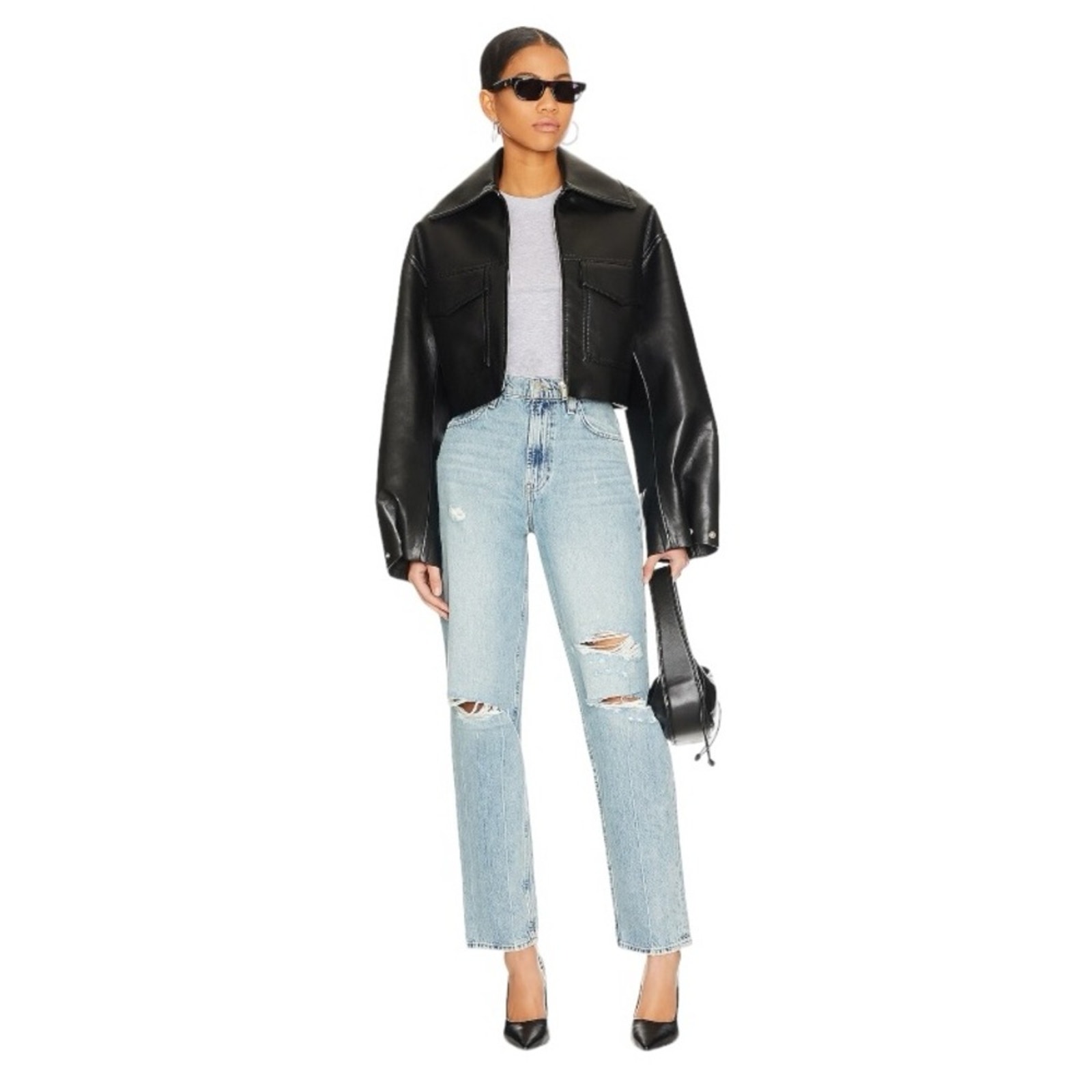 Hudson High Rise Tapered Jean Light Wash Size 26 New