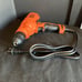 BLACK+DECKER Corded Drill/Driver 5.5-Amp, 3/8-Inch - 1,500 RPM Model DR260C