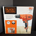 BLACK+DECKER Corded Drill/Driver 5.5-Amp, 3/8-Inch - 1,500 RPM Model DR260C