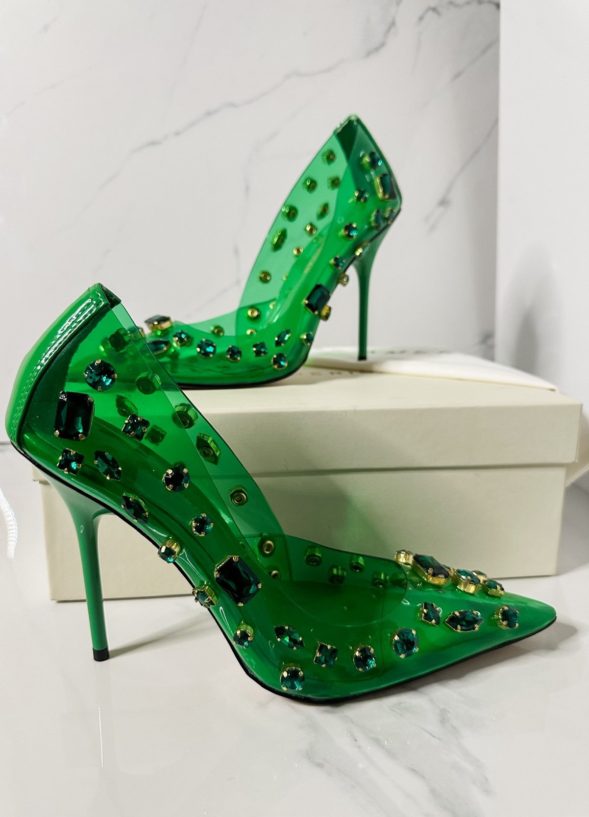 New- Good American- green Diamond Forever