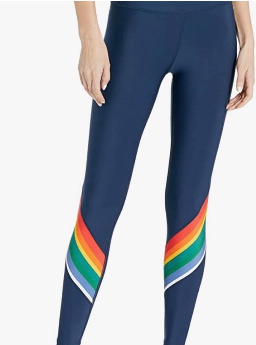 Hurley Hybrid UPF 50+ Rainbow Performance Leggings Women’s Medium