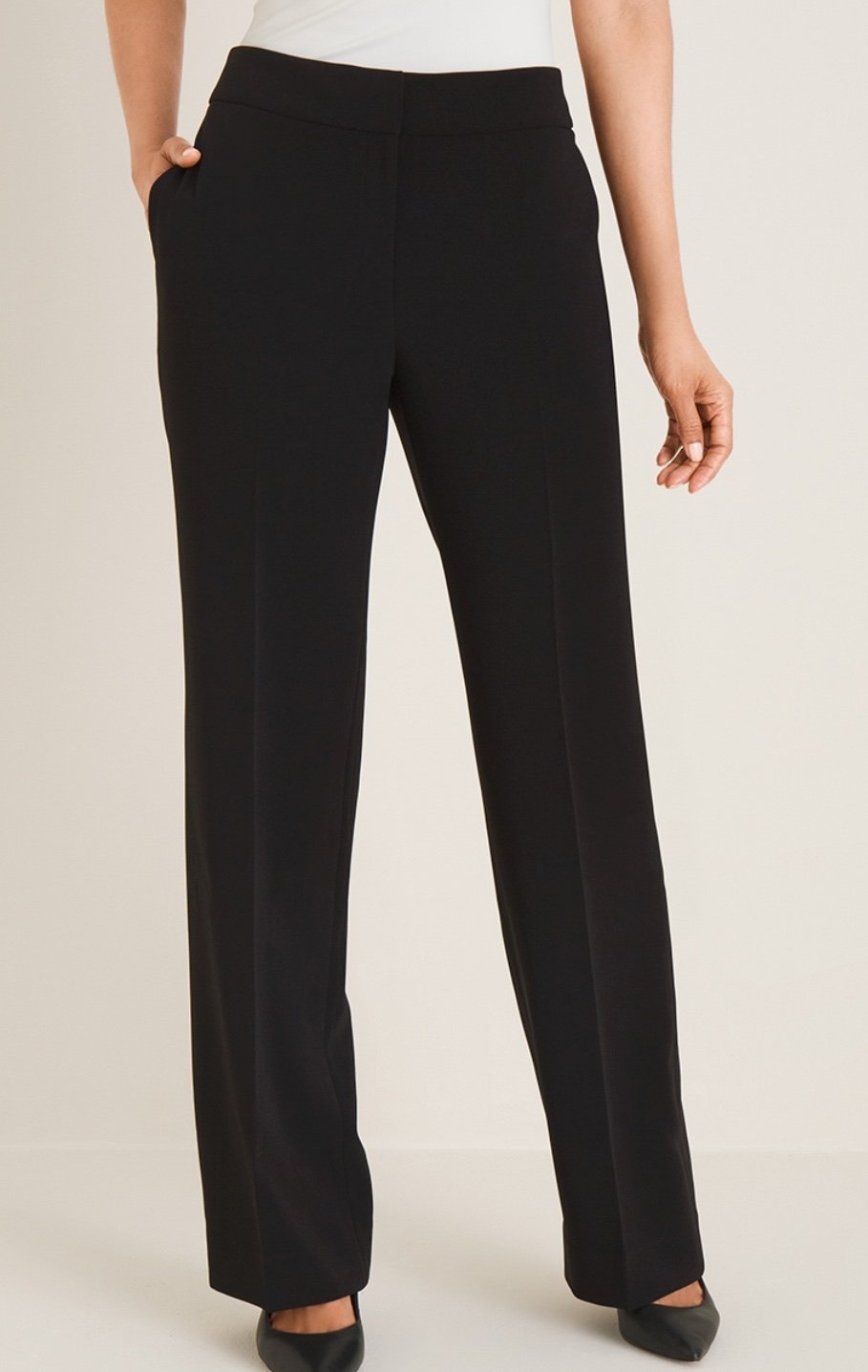 Chico's wide leg Classic Black Women's Pants