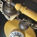 Vintage very old rotary brass elephone model duchess made in Japan collectible
