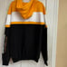 Pittsburgh penguins hoodie embroidered logo, color block,NHL hockey NWT