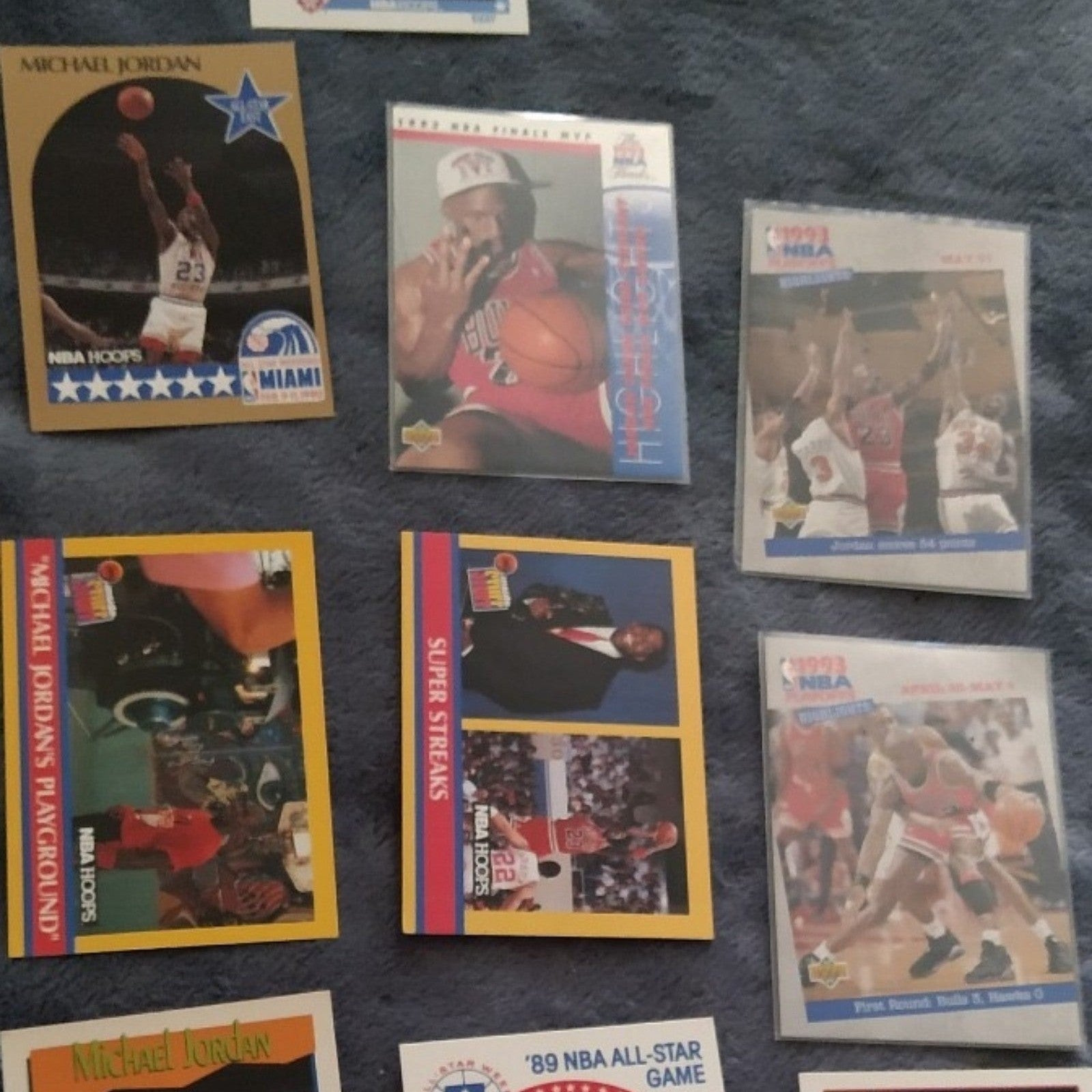 Lot of Michael Jordan cards