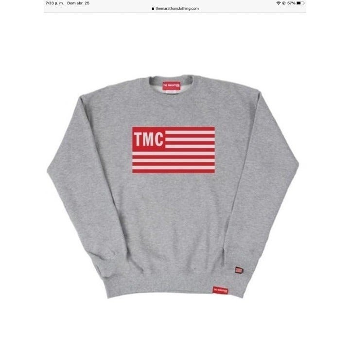 TMC FLAG SWEATSHIRT SIZE SMALL