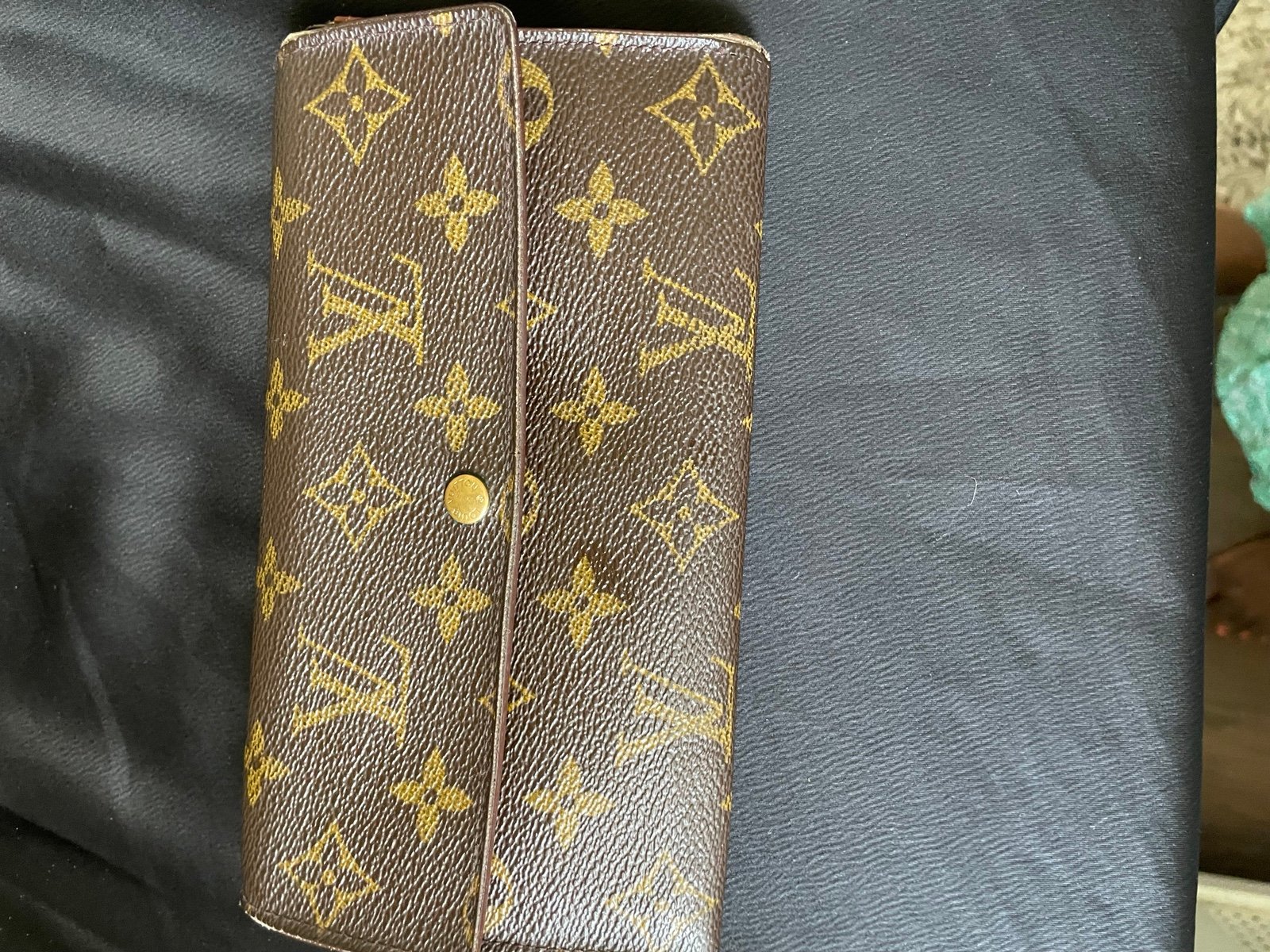 Louis Vuitton Chain Louise GM Brown purse
