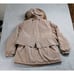 Fitz Wright Polyester Removable Hoodie Jacket Coat Faux Fur Hood VTG 80s 2XL EUC