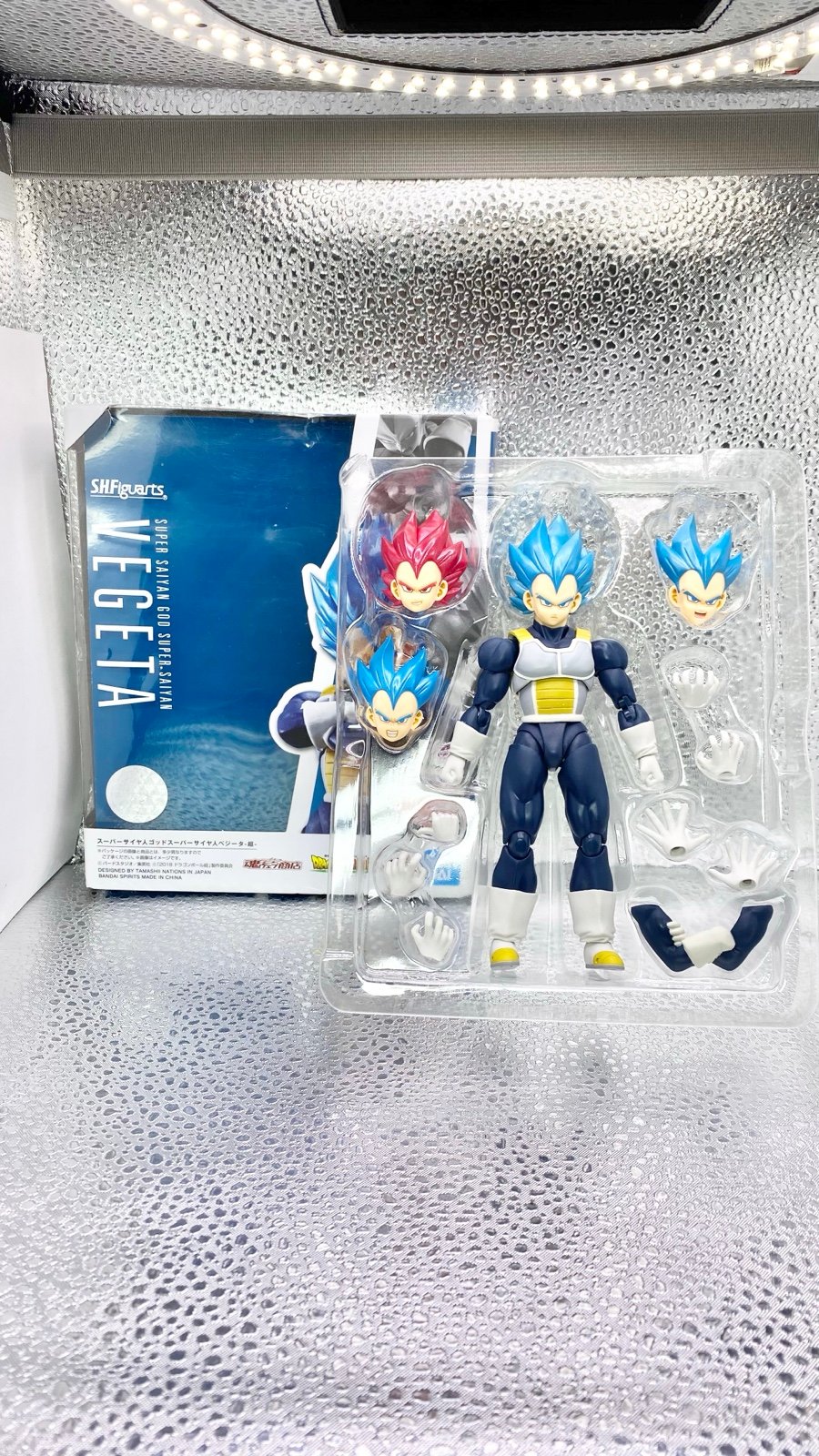 SH Figuarts Vegeta Super Saiyan (Red+Blue)