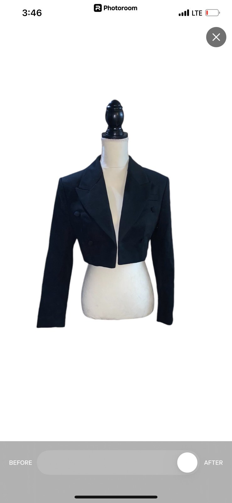 Banana Republic blazer black size 6 new