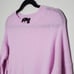 THEORY Lilac Purple Karenia L Relaxed Fit Cashmere Sweater Sz Medium