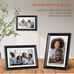 Digital Picture Frame 10.1 inch WiFi Digital Photo Frame with HD Touch Screen